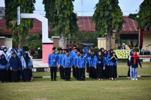 BNN KABUPATEN BOALEMO MENGIKUTI UPACARA KEMERDEKAAN RI KE-74