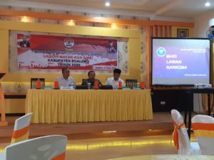 PENYULUH BNNK BOALEMO MENGAJAK MASYARAKAT UNTUK LAWAN PEREDARAN NARKOBA