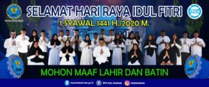 Selamat Hari Raya Idul Fitri 1441 H