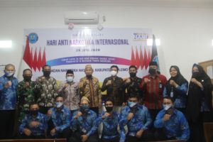 Memperingati HANI 2020, BNNK Boalemo Edukasi Bahaya Narkoba Serta Gelar Kegiatan Donor Darah Memperingati HANI 2020, BNNK Boalemo Edukasi Bahaya Narkoba Serta Gelar Kegiatan Donor Darah