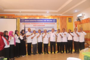 LIBATKAN KEPALA DESA DAN KEPALA SEKOLAH BNNK BOALEMO GELAR ADVOKASI DAN PEMBANGUNAN BERWAWASAN ANTI NARKOBA