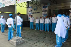 PERINGATI HAORNAS, BNNK BOALEMO GELAR UPACARA DAN JALAN SEHAT