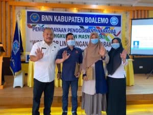 BNN KABUPATEN BOALEMO BENTUK PENGGIAT ANTI NARKOBA DI LINGKUNGAN MASYARAKAT