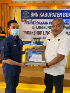 BNN KABUPATEN BOALEMO BENTUK PENGGIAT ANTI NARKOBA DI LINGKUNGAN MASYARAKAT