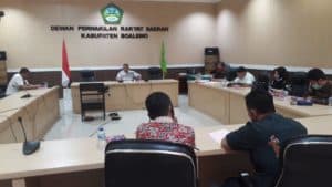 DPRD KAB. BOALEMO GELAR RDP DENGAN BNN BAHAS RANPERDA P4GN