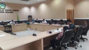 DPRD KAB. BOALEMO GELAR RDP DENGAN BNN BAHAS RANPERDA P4GN