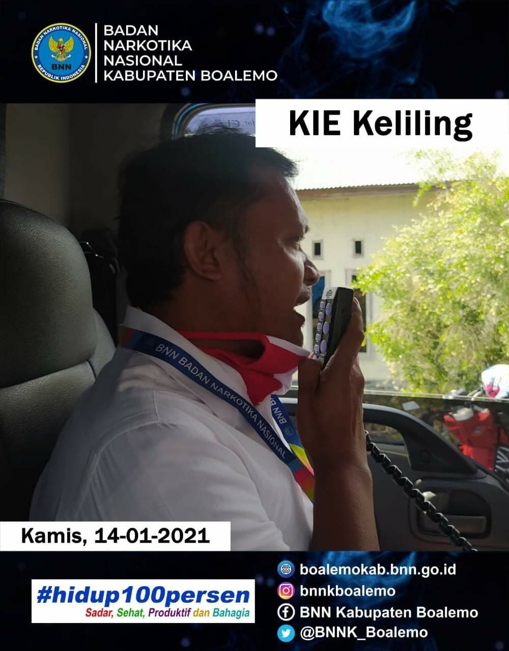 KIE KELILING BNNK BOALEMO TERUS BERJALAN KIE KELILING BNNK BOALEMO TERUS BERJALAN