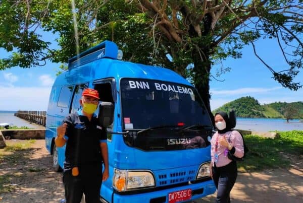 LAKSANKAN KIE KELILING, BNNK BOALEMO SASAR KECAMATAN DULUPI