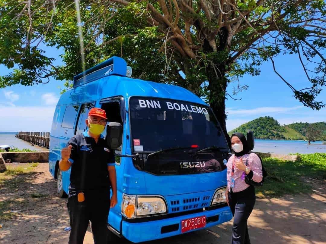 LAKSANAKAN KIE KELILING, BNNK BOALEMO SASAR KECAMATAN DULUPI LAKSANKAN KIE KELILING, BNNK BOALEMO SASAR KECAMATAN DULUPI