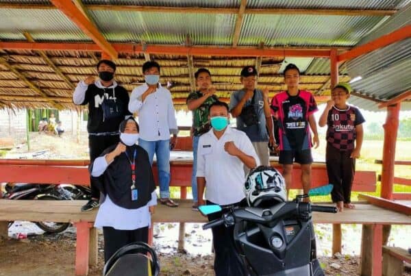 TEMUI WARGA, PENYULUH BNNK BOALEMO SOSIALISASIKAN BAHAYA NARKOBA