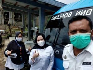TEMUI WARGA, PENYULUH BNNK BOALEMO SOSIALISASIKAN BAHAYA NARKOBA