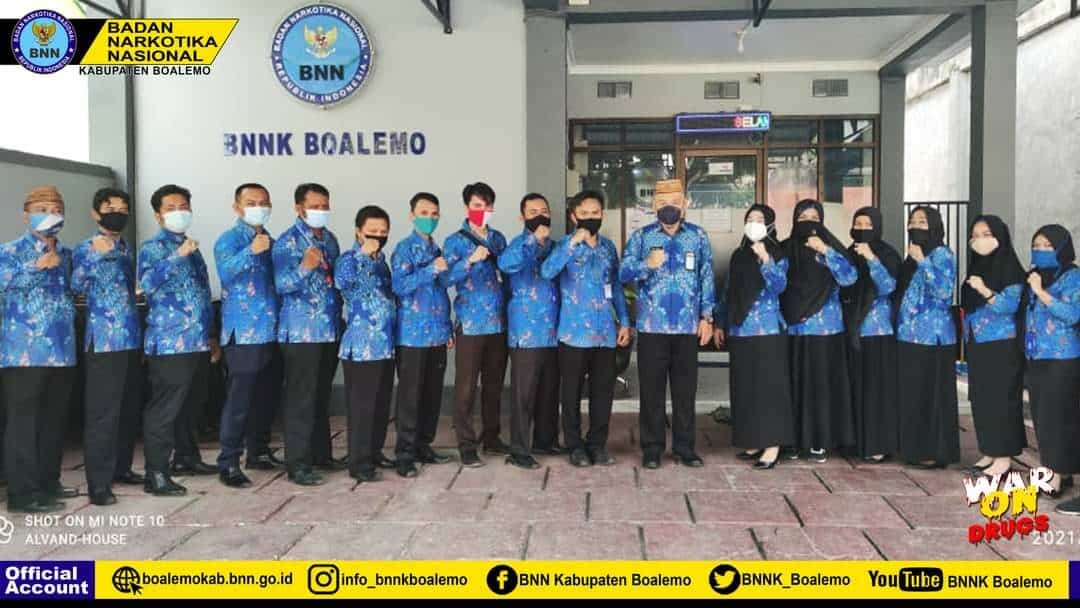 KEPALA BNNK BOALEMO TEGASKAN PENINGKATAN DISIPLIN DAN INOVASI PEGAWAI KEPALA BNNK BOALEMO TEGASKAN PENINGKATAN DISIPLIN DAN INOVASI PEGAWAI