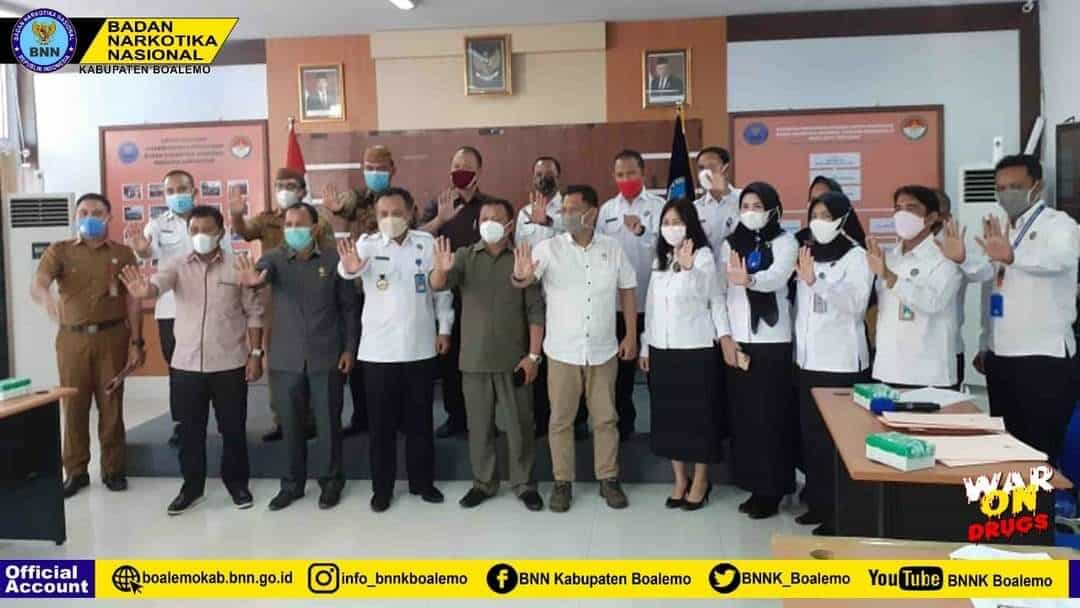 BRIGJEN. POL. WISNU ANDAYANA KEPALA BNNP GORONTALO TERIMA KUNJUNGAN DPRD BOALEMO BRIGJEN. POL. WISNU ANDAYANA KEPALA BNNP GORONTALO TERIMA KUNJUNGAN DPRD BOALEMO