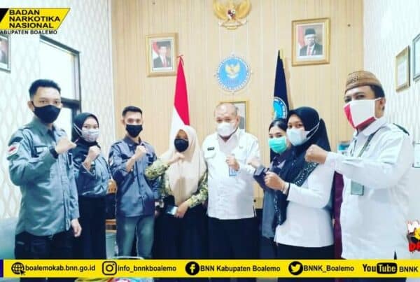 BNNK BOALEMO MENERIMA KOORDINASI DARI YAYASAN DHARMA BAKTI UMMU SYAHIDAH GORONTALO
