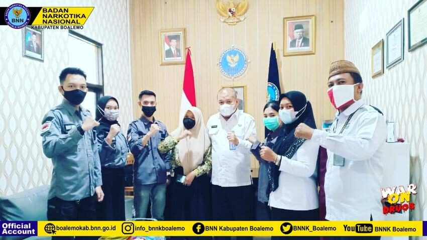 BNNK BOALEMO MENERIMA KOORDINASI DARI YAYASAN DHARMA BAKTI UMMU SYAHIDAH GORONTALO BNNK BOALEMO MENERIMA KOORDINASI DARI YAYASAN DHARMA BAKTI UMMU SYAHIDAH GORONTALO
