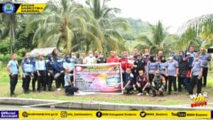 KEPALA BNNK BOALEMO IKUT MELAKSANAKAN RAZIA SERENTAK DALAM RANGKA MEMPERINGATI HARI BHAKTI PEMASYARAKATAN (HBP) KE-57
