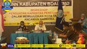 WUJUDKAN KOTA TANGGAP ANCAMAN NARKOBA, BNNK BOALEMO GELAR WORKSHOP