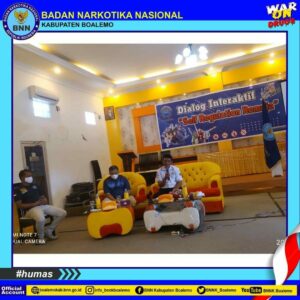 BNN KABUPATEN BOALEMO GELAR DIALOG INTERAKIF REMAJA