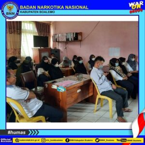 BNNK BOALEMO TES URINE PEGAWAI BKD-DIKLAT DAN DINAS PERIKANAN