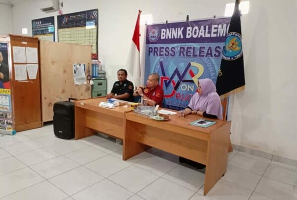 BNNK Boalemo Gelar Press Release Akhir Tahun 2021