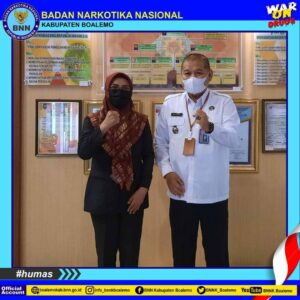 KEPALA BNNK BOALEMO SILATURAHMI JELANG PERPISAHAN