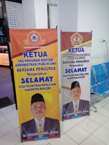 BANJIR UCAPAN ATAS PELANTIKAN  KEPALA BNN KABUPATEN BOALEMO