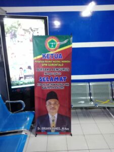 BANJIR UCAPAN ATAS PELANTIKAN  KEPALA BNN KABUPATEN BOALEMO