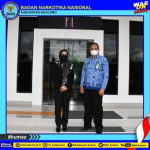 KEPALA BNNK SILAHTURAHMI DENGAN FORKOPIMDA KABUPATEN BOALEMO