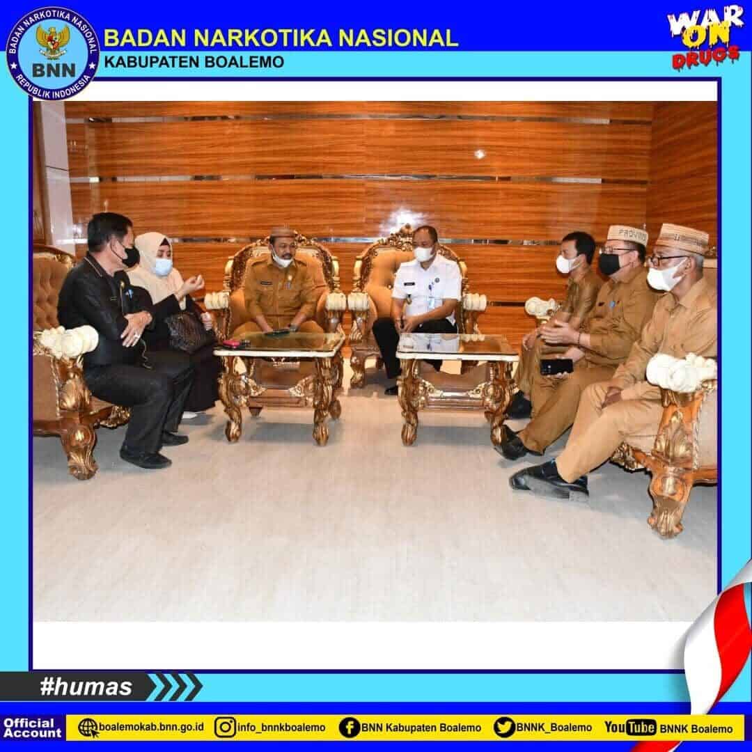 HUTANG, KA BNNK BOALEMO KUNJUNGI PEMKAB BOALEMO HUTANG, KA BNNK BOALEMO KUNJUNGI PEMKAB BOALEMO