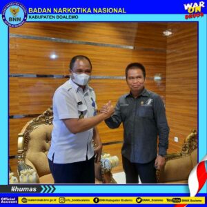 HUTANG, KA BNNK BOALEMO KUNJUNGI PEMKAB BOALEMO