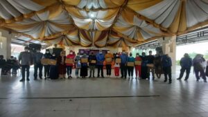 RAIH JUARA 3 LOMBA SENAM TOLOTIDI, BUPATI ANAS JUSUF BERI APRESIASI KEPADA BNNK BOALEMO