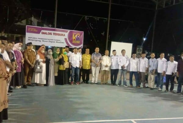 Kepala BNNK Boalemo Dr. Ibrahim Paneo M.Kes Mengikuti Acara Dialog Terbuka Bagian Dari Kepedulian Kita Untuk Boalemo