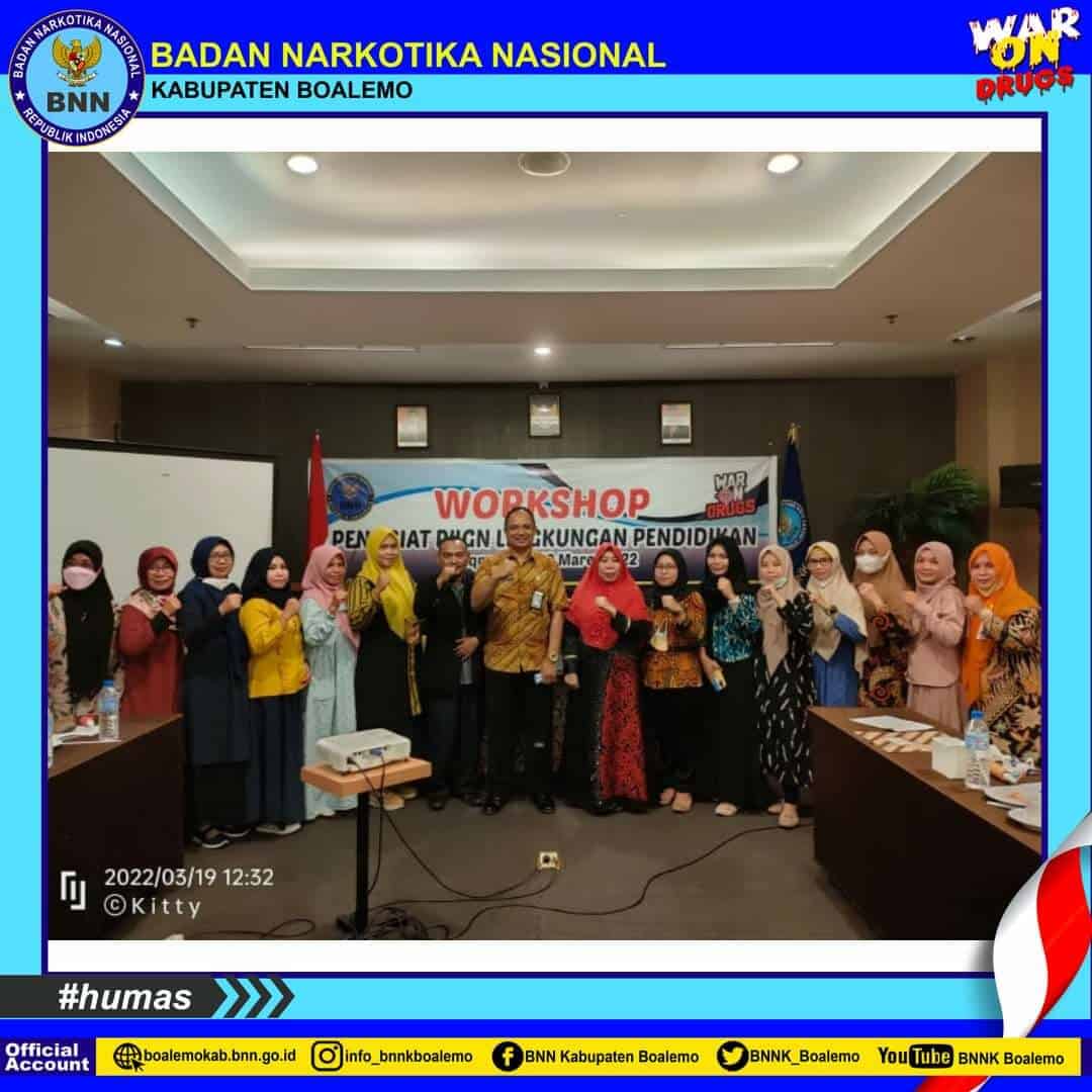 BNN BOALEMO GELAR WORKSHOP PENGGIAT ANTI NARKOBA LINGKUNGAN PENDIDIKAN BNN BOALEMO GELAR WORKSHOP PENGGIAT ANTI NARKOBA LINGKUNGAN PENDIDIKAN