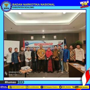 BNN BOALEMO GELAR WORKSHOP PENGGIAT ANTI NARKOBA LINGKUNGAN PENDIDIKAN