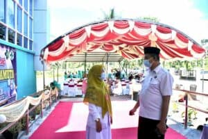 Kepala BNN Kabupaten Boalemo Hadiri Peresmian Gedung Puskesma Tilamuta