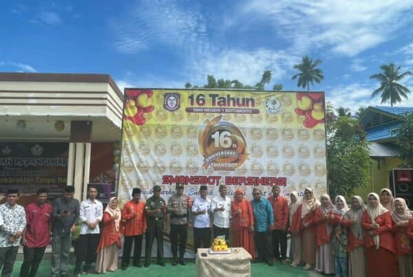 Plh. Kepala BNNK Boalemo Hadiri Kegiatan Anniversary SMAN 1 Botumoito