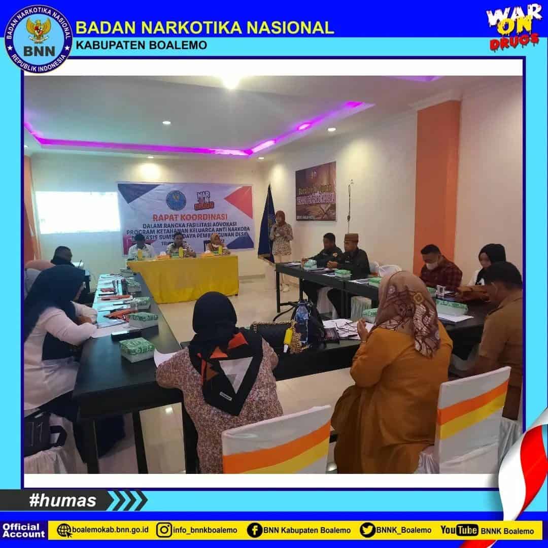 Plh. Kepala BNNK Boalemo Bersinergi Untuk Program P4GN Berbasis Sumber dan Pembangunan Desa Plh. Kepala BNNK Boalemo Bersinergi Untuk Program P4GN Berbasis Sumber dan Pembangunan Desa