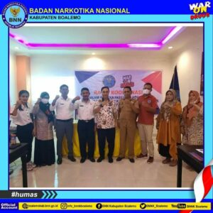 Plh. Kepala BNNK Boalemo Bersinergi Untuk Program P4GN Berbasis Sumber dan Pembangunan Desa