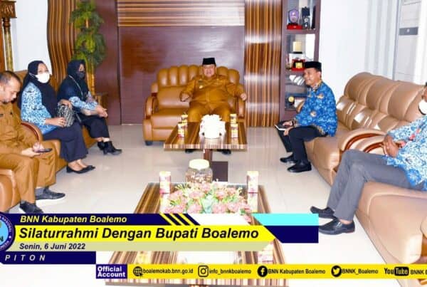 SILAHTURAHMI DENGAN BUPATI BOALEMO