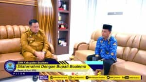 SILAHTURAHMI DENGAN BUPATI BOALEMO SILAHTURAHMI DENGAN BUPATI BOALEMO
