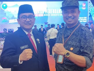 Dr. IBRAHIM PANEO, M.Kes. Hadiri Pelantikan Pejabat Pimpinan Tinggi Pratama BNN