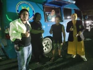 Pastikan Bebas dari Narkoba, BNN Kabupaten Boalemo Tes Urine Sopir Angkutan Mudik