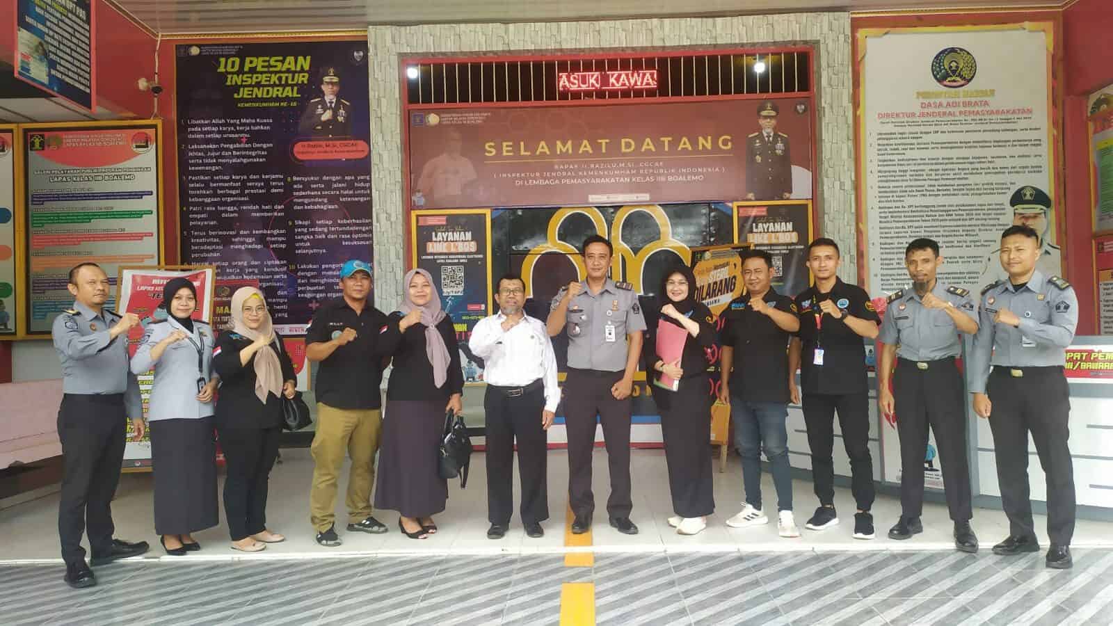 Kunjungan Kolaboratif Tim Klinik Pratama IDAMAN ke Klinik LAPAS Boalemo Kunjungan Kolaboratif Tim Klinik Pratama IDAMAN ke Klinik LAPAS Boalemo