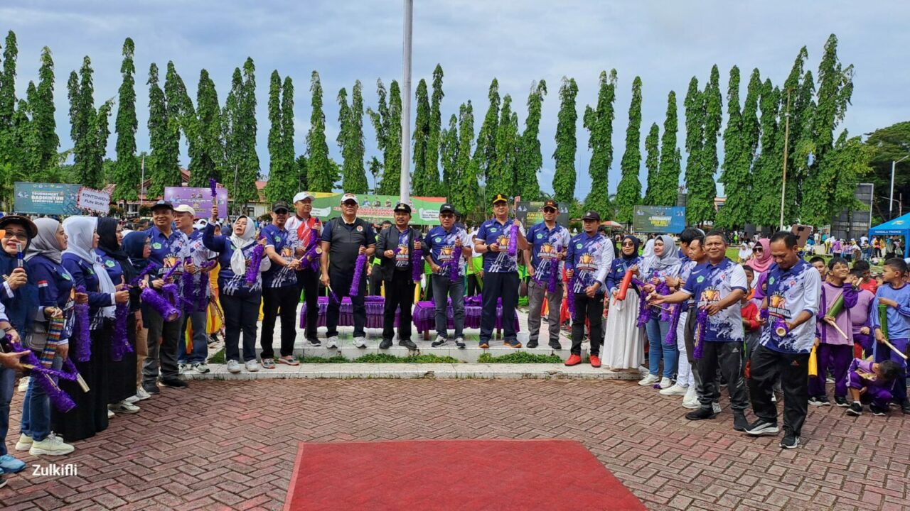 Kepala BNNK Boalemo Hadiri Pembukaan Kejuaraan Tarkam 2024 dengan Semangat Kesehatan