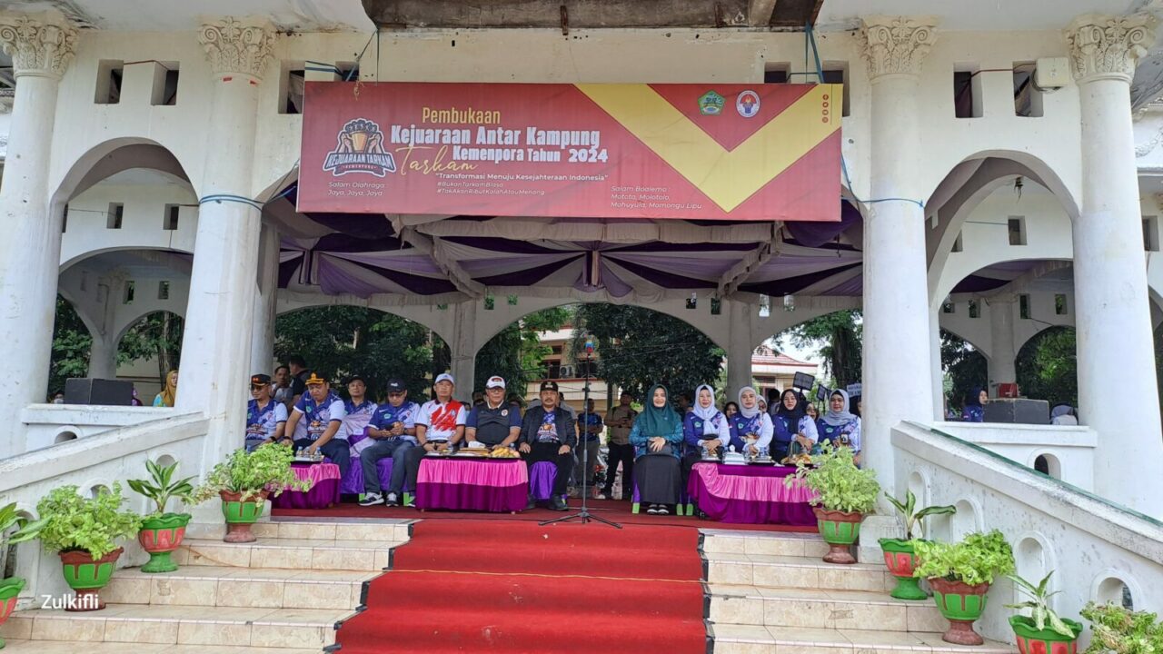 Kepala BNNK Boalemo Hadiri Pembukaan Kejuaraan Tarkam 2024 dengan Semangat Kesehatan